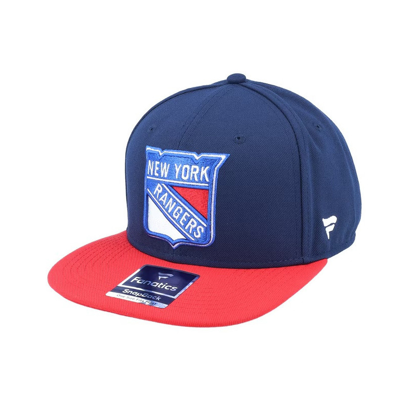 Gorra NHL New York Rangers Fanatics Core Snapback azul marino
