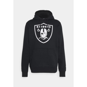 Sweat à capuche NFL Las Vegas Raiders Fanatics Mid Essentials Crest Noir