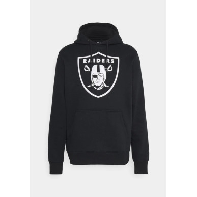Men's Fanatics Mid Essentials Crest Hoodie NFL Las Vegas Raiders Black