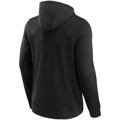 Sweat à capuche MLB Miami Marlins Fanatics Mid Essentials Crest Noir