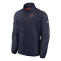 Men's Nike Woven Full-Zip Jacket NFL Chicago Bears Navy