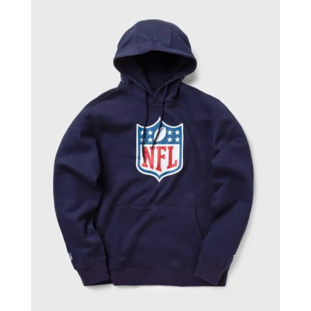 Sweat à capuche NFL Fanatics Mid Essentials Crest bleu marine