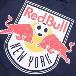 Sweat à capuche MLS New York Red Bulls Fanatics Mid Essentials Crest bleu marine