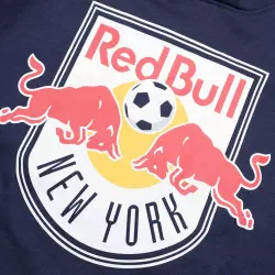 Sweat à capuche MLS New York Red Bulls Fanatics Mid Essentials Crest bleu marine