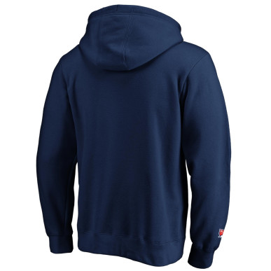 Men's Fanatics Mid Essentials Crest Hoodie MLS New York Red Bulls Navy
