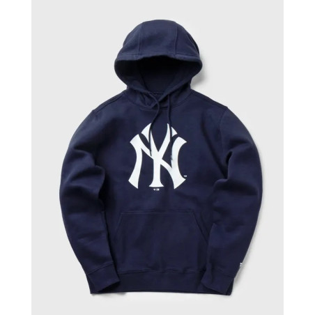 Sweat à capuche MLB New York Yankees Fanatics Mid Essentials Crest Bleu marine
