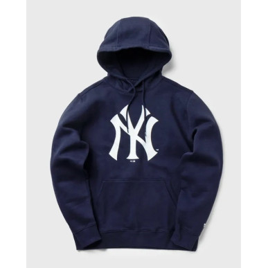 Men's Fanatics Mid Essentials Crest Hoodie MLB New York Yankees Navy