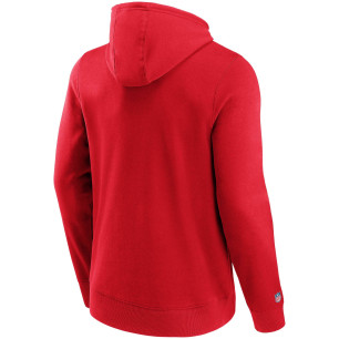 Sudadera con capucha NFL Fanatics Mid Essentials Crest Rojo