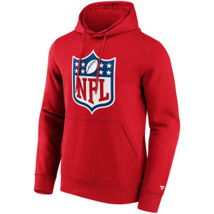 Men's Fanatics Mid Essentials Crest Hoodie NFL Red