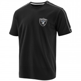 T-shirt NFL Las Vegas Raiders Fanatics Prime Mesh Noir pour homme