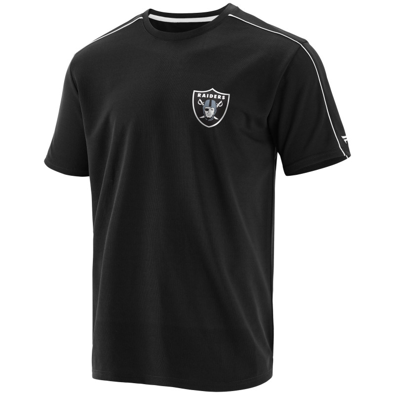 T-shirt NFL Las Vegas Raiders Fanatics Prime Mesh Negro para hombre