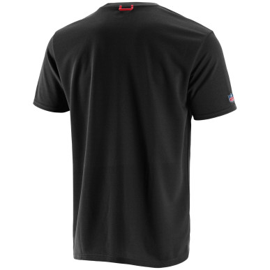 T-shirt NFL Fanatics Prime Mesh Negro para hombre
