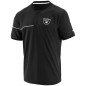Men's Fanatics Prime Mesh Polo NFL Las Vegas Raiders Black