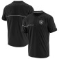 Polo NFL Las Vegas Raiders Fanatics Prime Mesh Negro para hombre