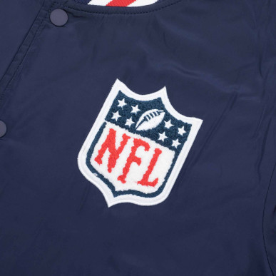 Men's Fanatics Sateen Jacket NFL Navy
