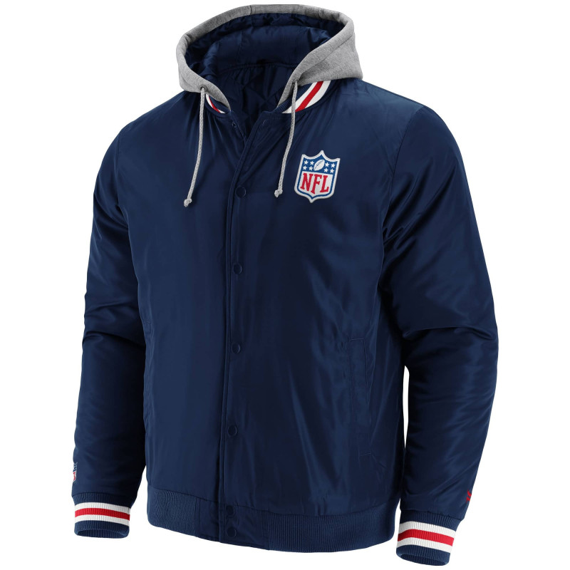 Men's Fanatics Sateen Jacket NFL Navy