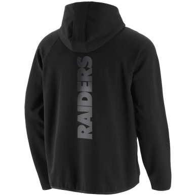 Sudadera con capucha NFL Las Vegas Raiders Fanatics Mono Negro