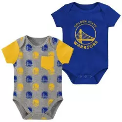Cuerpo NBA Golden State Warriors Outerstuff Azul para bebe