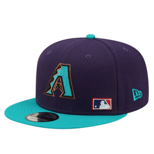 New Era Team Arch 9Fifty Snapback hat MLB Arizona Diamondbacks purple