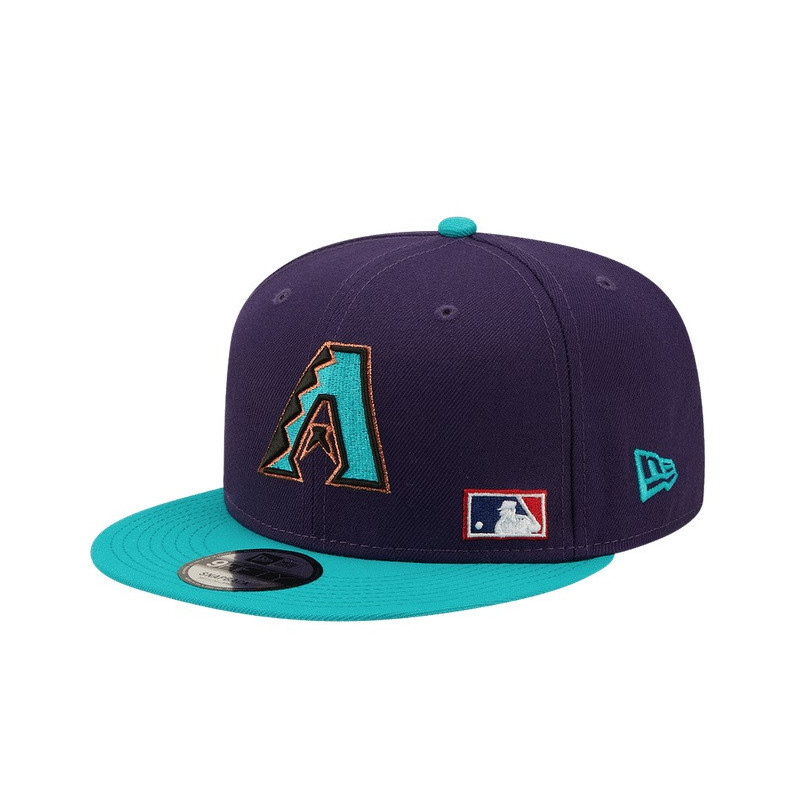 New Era Team Arch 9Fifty Snapback hat MLB Arizona Diamondbacks purple