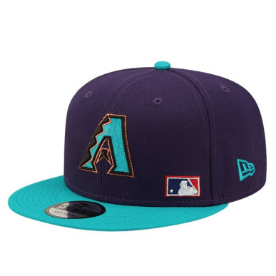 Casquette MLB Arizona Diamondbacks New Era Team Arch 9Fifty Snapback violet
