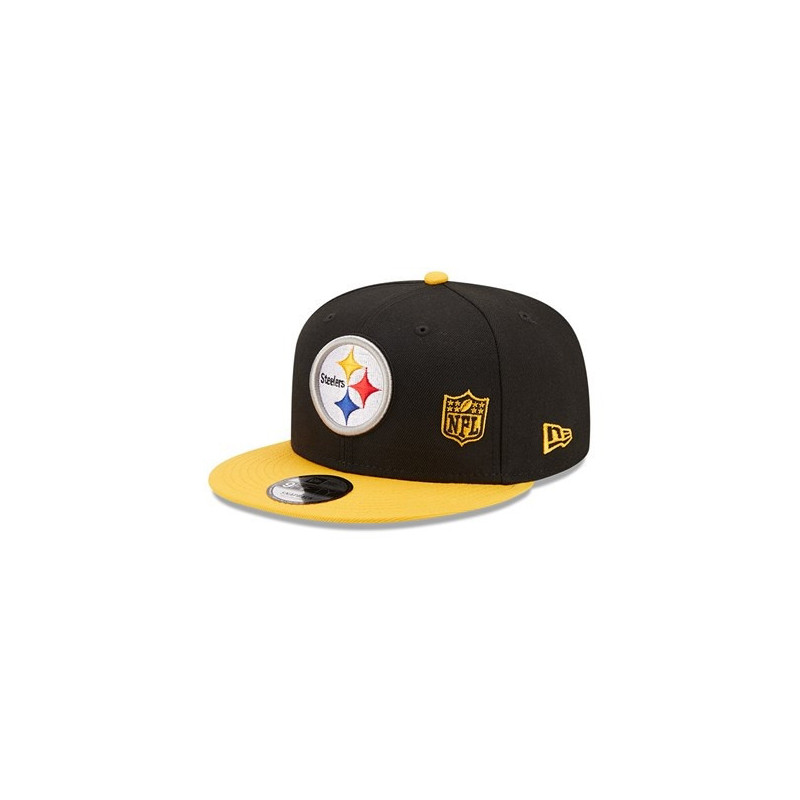 Casquette NFL Pittsburgh Steelers New Era Team Arch 9Fifty Snapback noir
