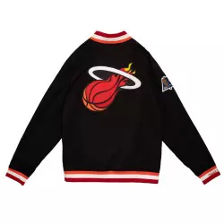 Warm up NBA Miami Heat 1996-97 Mitchell & Ness Authentic Jacket Noir