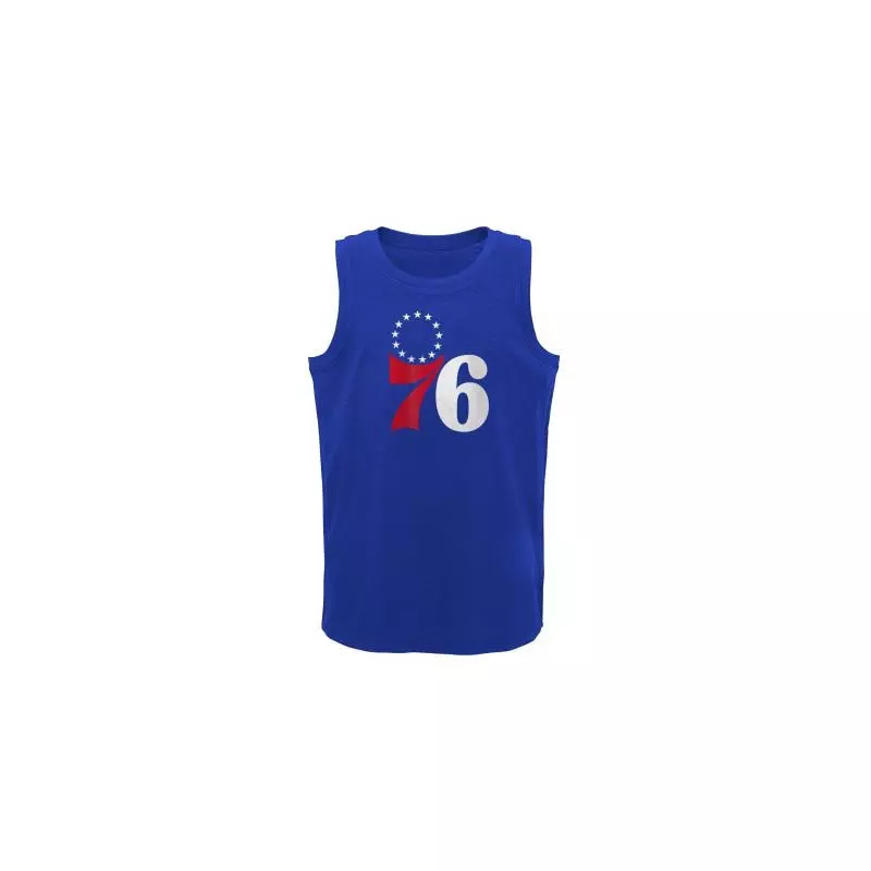 Débardeur NBA Philadelphia 76ers Outerstuff Logo Bleu Pour Enfant