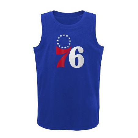 Kid's Outerstuff Logo NBA Philadelphia 76ers Tank Royal