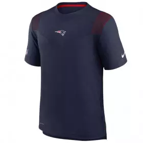 T-shirt NFL New England Patriots Nike Logo top Player Marina para hombre