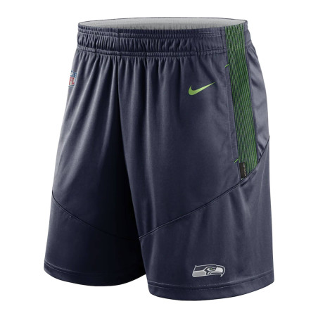 Short NFL Seattle Seahawks Nike Dry Knit Bleu marine pour homme