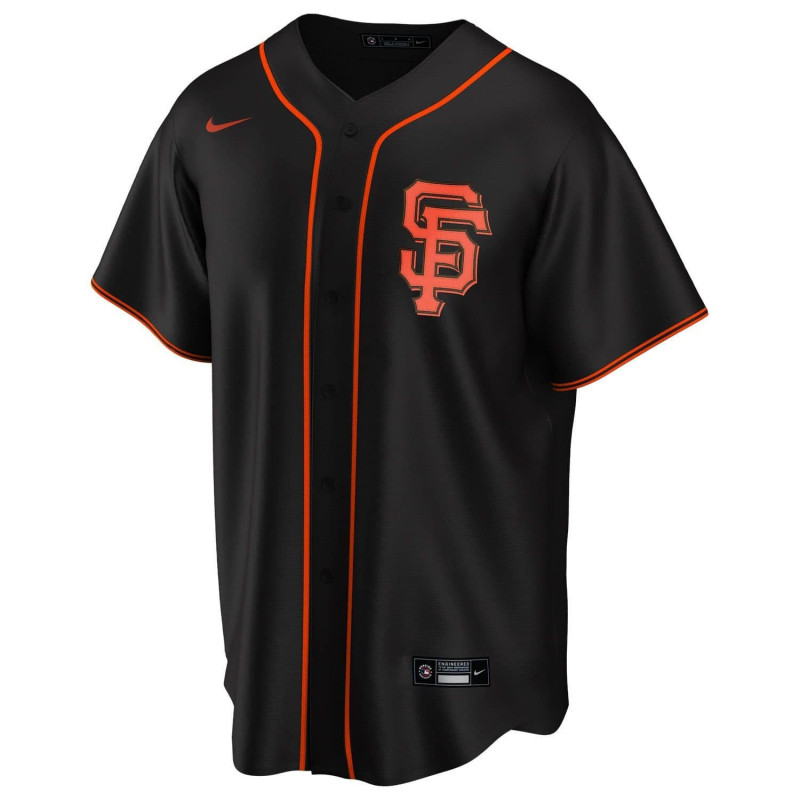 Youth's Nike Replica Home MLB jersey San Francisco Giants Black