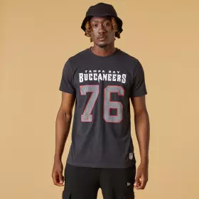 t-shirt New Era NFL Tampa Bay Buccaneers Team logo Gris para hombre