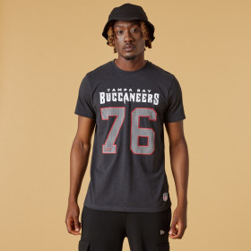 T-Shirt NFL Tampa Bay Buccaneers New Era Team logo gris pour homme