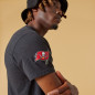 t-shirt New Era NFL Tampa Bay Buccaneers Team logo Gris para hombre