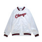 Veste NBA Chicago Bulls Mitchell & Ness Lightweight satin Blanc
