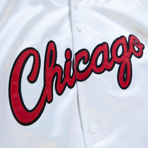 Chaqueta NBA Chicago Bulls Mitchell & Ness Lightweight satin Banco para hombre