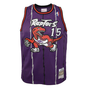 baby's Mitchell & Ness Hardwood Classic NBA Jersey Vince Carter Toronto Purple Raptors 1998 Purple