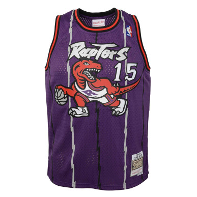 Camiseta NBA Vince Carter Toronto Raptors 1998 Mitchell & Ness Hardwood Classic Purpura para bebe