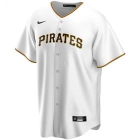 Camiseta de beisbol MLB Pittsburgh Pirates Nike Replica blanco para chico