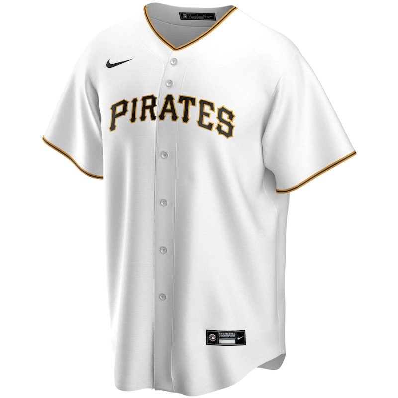 exagerar compromiso Para buscar refugio Camiseta de beisbol MLB Pittsburgh Pirates Nike Replica blanco para chico