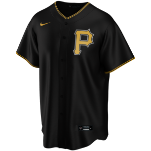 Youth's Nike Replica MLB jersey Pittsburgh Pirates Black