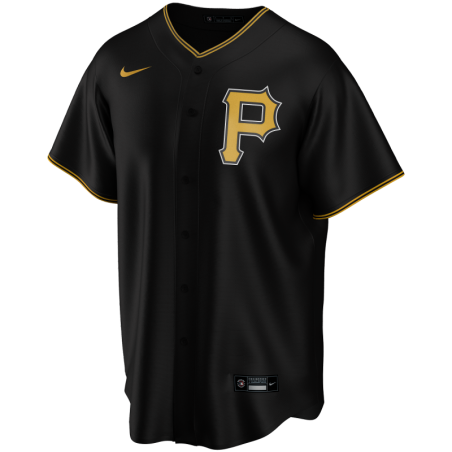 Youth's Nike Replica MLB jersey Pittsburgh Pirates Black