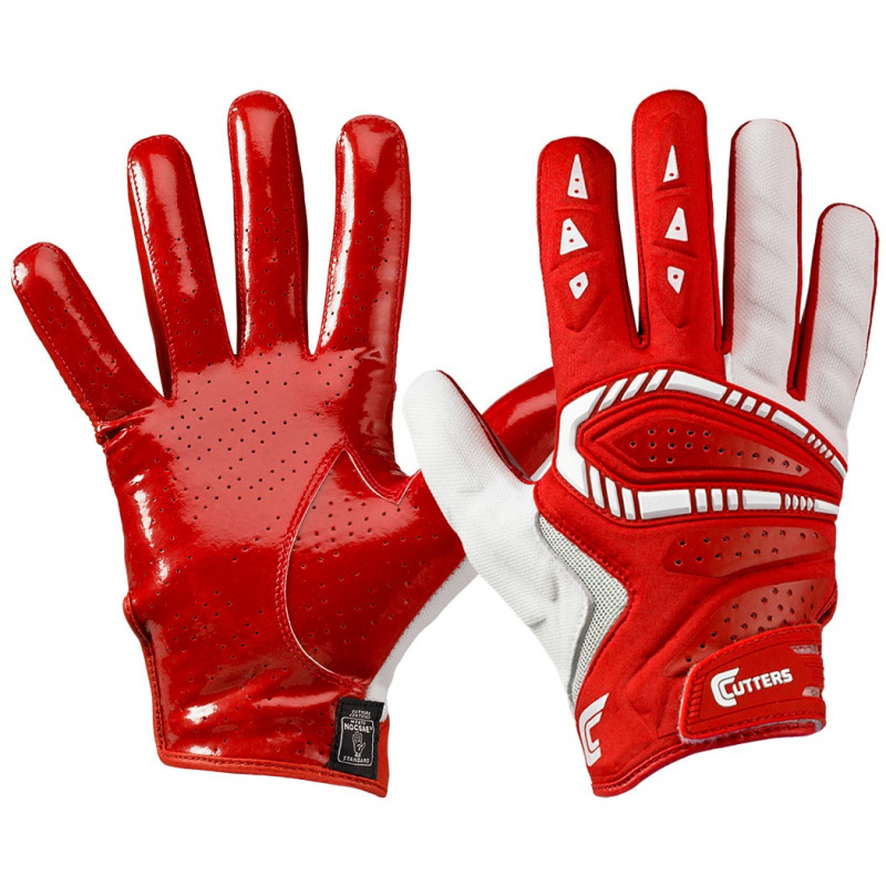 Cutters gloves The Gamer red