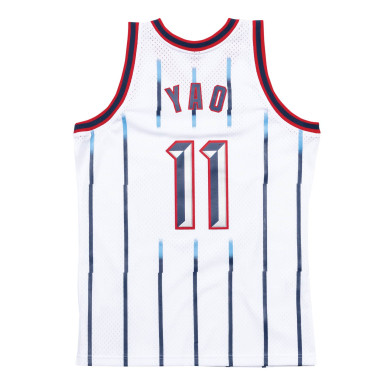 Maillot NBA Yao Ming Houston Rockets 2002-03 Mitchell & ness Hardwood Classic swingman Blanc