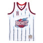 Men's Mitchell & ness Hardwood Classic jersey NBA swingman Jersey Yao Ming 2002-03 Houston Rockets White