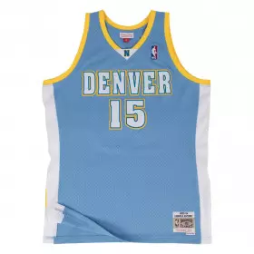 Camiseta NBA Carmelo Anthony Denver Nuggets Road 2003-04 Mitchell & ness Hardwood Classic azul