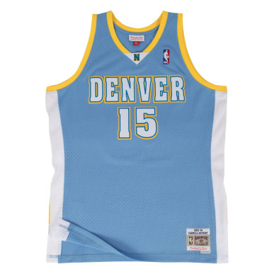 Mitchell & ness Hardwood Classic swingman NBA jersey Carmelo Anthony Denver Nuggets Road 2003-04 Blue