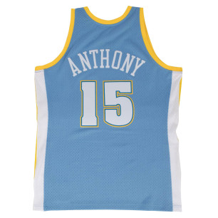Camiseta NBA Carmelo Anthony Denver Nuggets Road 2003-04 Mitchell & ness Hardwood Classic azul