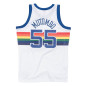 Mitchell & ness Hardwood Classic Swingman NBA jersey Dikembe Mutombo Denver Nuggets 1991-92 White Mitchell & ness Hardwood Classic Swingman NBA jersey Dikembe Mutombo Denver Nuggets 1991-92 White